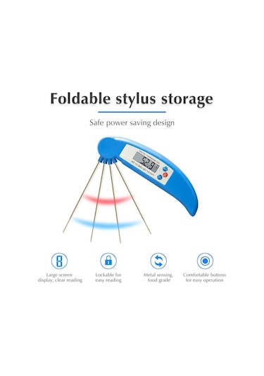 Yulong Reedark Hızlı Okunabilir Katlanabilir Gıda Termometresi
