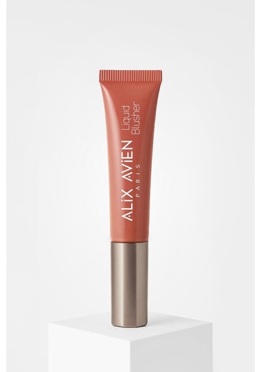 Alix Avien Yoğun Pigmentli E Vitaminli Mat Bitişli Kremsi Likit Allık - Liquid Blusher 03 Warm Apricot Bordo