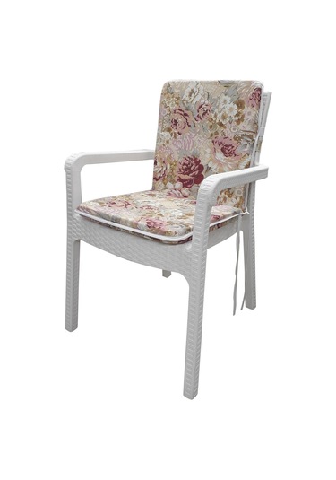 Mirzade 6'lı Median Yüksek Arkalı Sandalye Minderi-karino