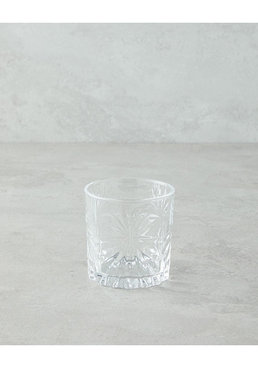 English Home Cosmic Cam 4'lü Bardak 300 Ml Şeffaf Şeffaf