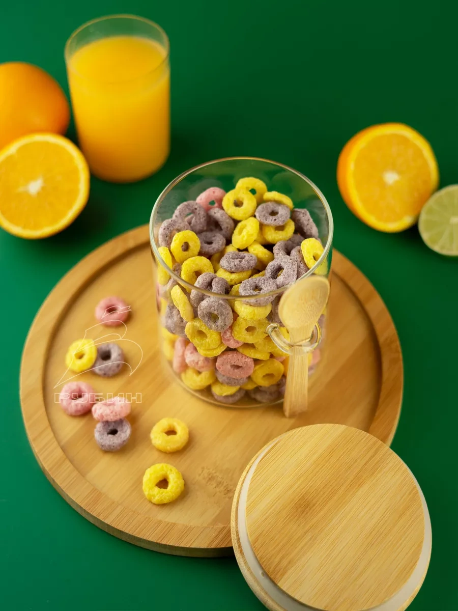 Get&joy Bambu 500 Ml Kuru Urunlar İçin Cam Saklama Kabı 208270296