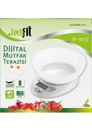 Techfit Tf-1013 Dijital Mutfak Terazisi