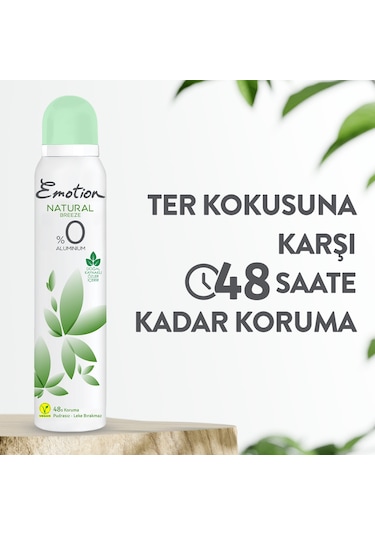 Emotion Natural Breeze Kadın Sprey Deodorant 6 x 200 ML