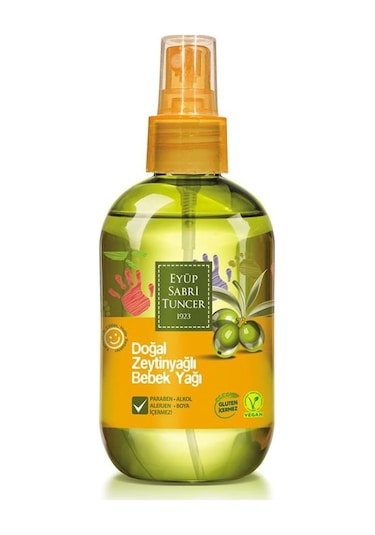 Eyüp Sabri Tuncer Doğal Zeytinyağlı Bebek Yağı 280 ML
