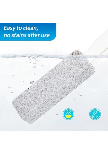 Tuvalet Klozet Temizliği İçin Ponza Taşı, Pas. Fayans Temizleyici, Gri Gri