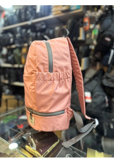 Bagslab Pembe Su Geçirmez Kumaş Sırt Çantası 1021 Pembe