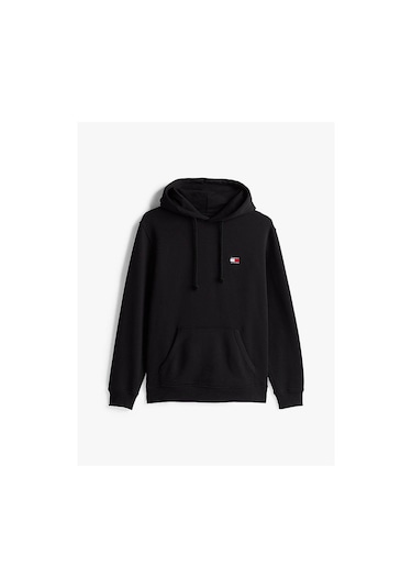 Tjm Reg Badge Hoodıe Ext-8557 Black