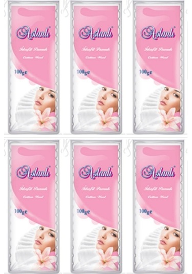 Aslanlı Hidrofil Pamuk 6 x 100 G