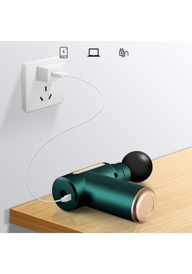 Artfulabode Sones Şok Silahı, Mini Masaj Aleti - Klasik Kas & Fascia Elektrik Wp Gri Çok Renkli