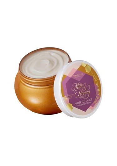 Oriflame Milk Honey Gold Amber Elegance El ve Vücut Kremi 250 ML