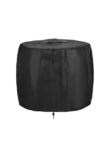 Moveevo Dış Mekan Propana Ateş Kazanı Kapağı - Su Geçirmez Poliester Malzeme, Rüzgar Direnci Ve Kolay Kurulum Özellikli, 33 30 İnç Çok Renkli