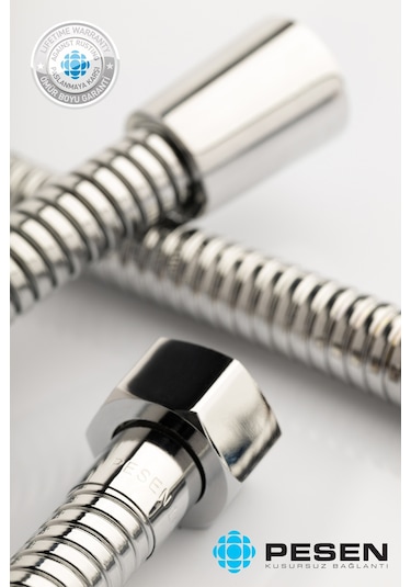 Chroma 1-2k-1-2 200 Cm Duş Hortumu - Krom