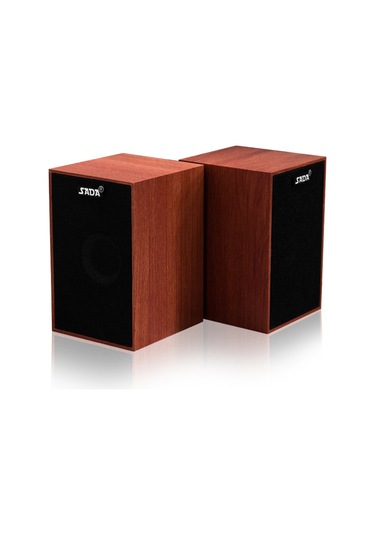 Springsun Sada V-160 Usb Kablolu Ahşap Kombinasyon Hoparlörler Bilgisayar Hoparlörleri Bas Stereo Müzik Çalar Masaüstü Dizüstü