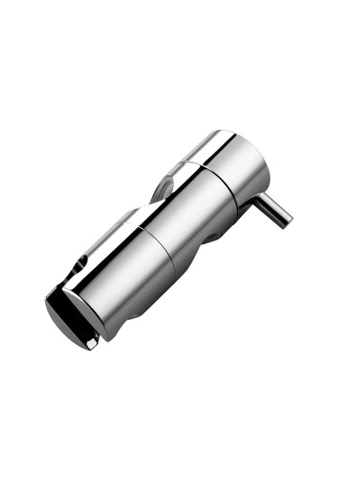 Konesam Banyo Duşu Kolu Tutucu, 19-25mm Borular İçin Uyarlanabilir Yükseklik, 360 Dönebilen, Abs Plastiği İle Chrome Kaplama Diğer