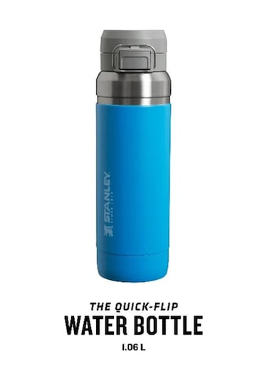 Stanley The Quick Flip Paslanmaz Çelik Termos 1.06 LT Azur Mavisi