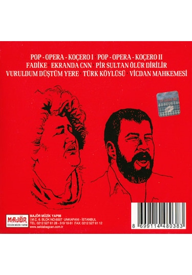 Ahmet Kaya & Selda Bağcan - Koçero (Cd)