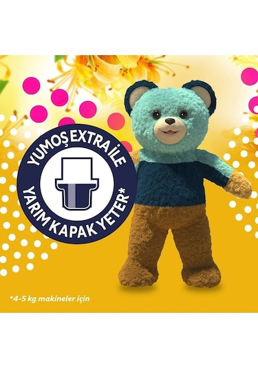 Yumoş Extra Konsantre Çamaşır Yumuşatıcısı Hanımeli 1440 Ml 4 Adet Yumoş Hanımeli 1440