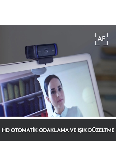 Logıtech C920s Hd Pro Webcam Sıyah 960-001252