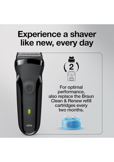 Braun 3 Serisi Tıraş Makinesi Yedek Başlığı 32b Siyah