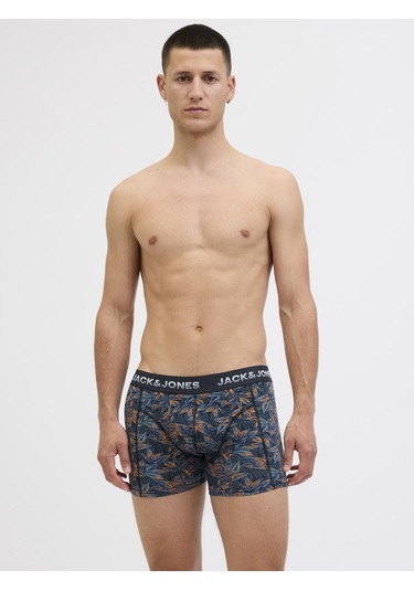 Erkek 3'lü Boxer Paketi - Maxwell - 12283353 Dark Navy