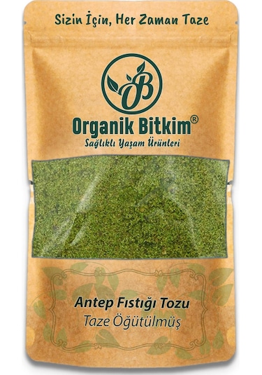 Organik Bitkim Antep Fıstığı Tozu - Katkısız 250 G