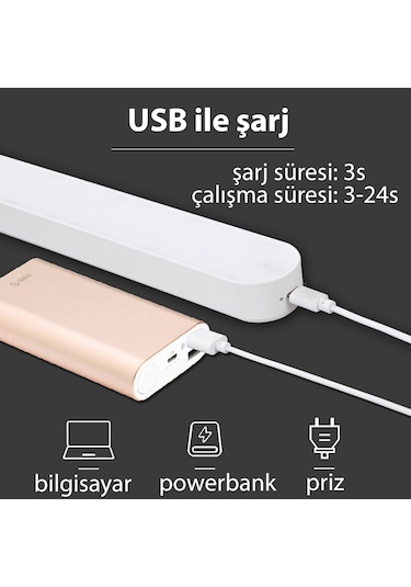 Kumandalı Masa Lambası Gece Lambası 3 Farklı Işık Seçeneği