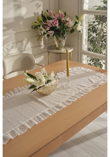 Karaca Home Lalisa Dertsiz Runner 45x150 Cm Bej Bej