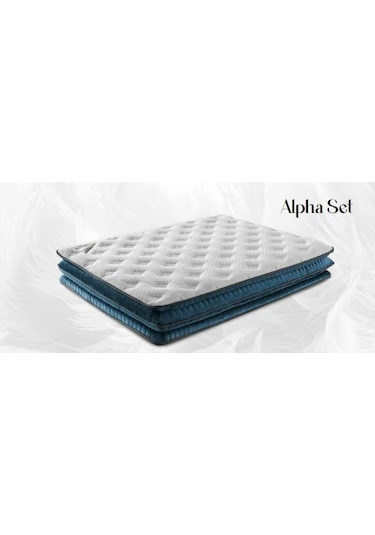 Alpha Ultra Ortopedik Antialerjik 3 Katlı 34cm 90 190 Triplex Yatak