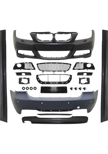 Bmw E90 M-tech Body Kit Pdc-li: Arka, Mrşp-li, F.yık-lı, 2005-08
