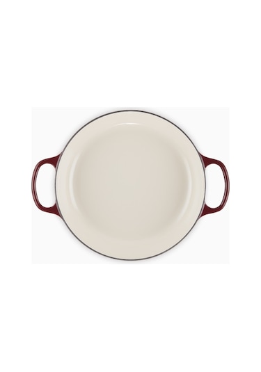 Le Creuset Gourmet Profesyonel Lüks Döküm Tencere Bordo 30 Cm