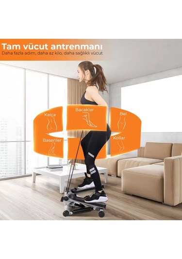 Çift Amortisörlü Çift Direnç İpli Stepper, Dijital Göstergeli