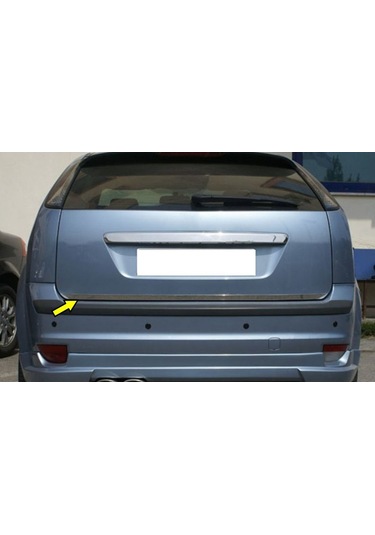 Ford Focus 2 Hatchback Formlu Krom Bagaj Alt Çıta 2005-2011 Pasla N11.2491