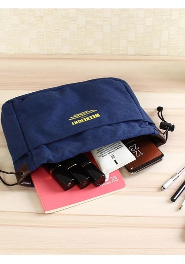 Travel Kadın Çantası İçin Koyu Mavi İç Organizer 238252258 Mavi