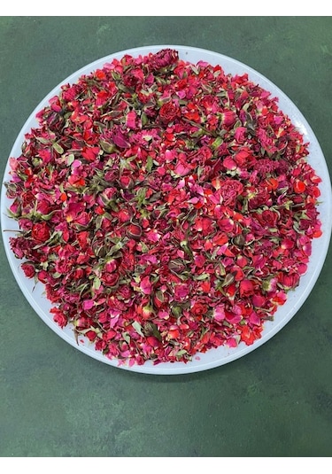 Star Bomb Kırmızı Gül Kurusu ve Yaprakları 50 G