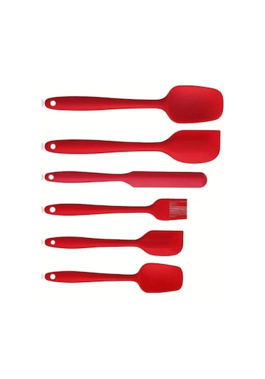 Periboia 6 Lı Set Yanmaz Yapışmaz Mutfak Pasta Slikon Yumurta Fır