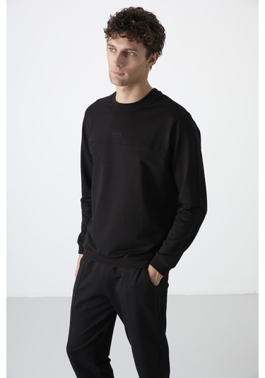 Tommy Life Keith Siyah Basic Erkek Eşofman Takım - 85231 Siyah