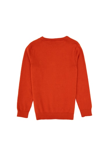 U.s. Polo Assn. Erkek Çocuk Kiremit Kazak /triko 50307845-vr031 Kiremit