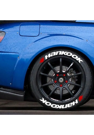 Lastik Yazısı 4 Adet 2.5 Cm Oto Lastik Stickerı Arması Bombtire