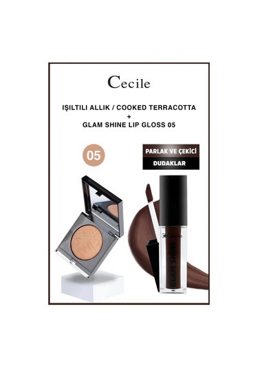Cecile Işıltılı Yanaklar Ve Parlak Çekici Dudaklar Serisi 05-05