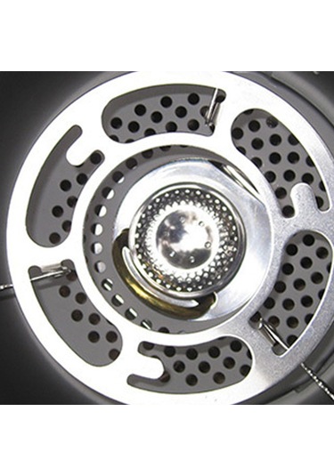 Jeemson Dışarıda Kullanıma Uygun Butan Gazlı Çalışan, Isıya Dayanıklı, Taşınabilir, Ateş Gücü Ayarlanabilir野营mutfak Ocağı Çok Renkli