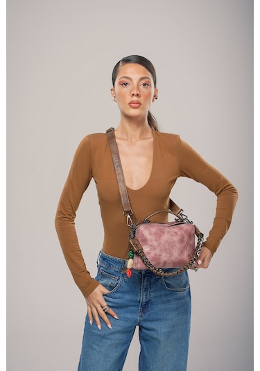 Ççs Kadın El Çantası C.ccs17640 Pembe