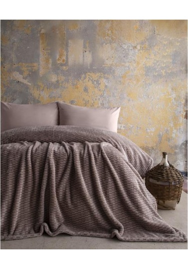 Ap Jakarlı Tek Kişilik Vizon Trusty Battaniye 160 220 Vizon