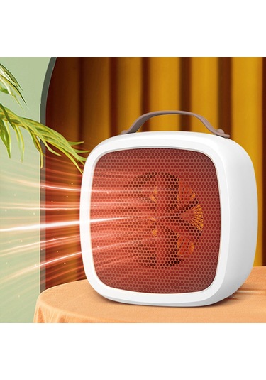 Taşınabilir 500w Elektrikli Uzay Isıtıcı Mini Masaüstü Isıtıcı Ev Ofis İçin Saplı, Ab Tak