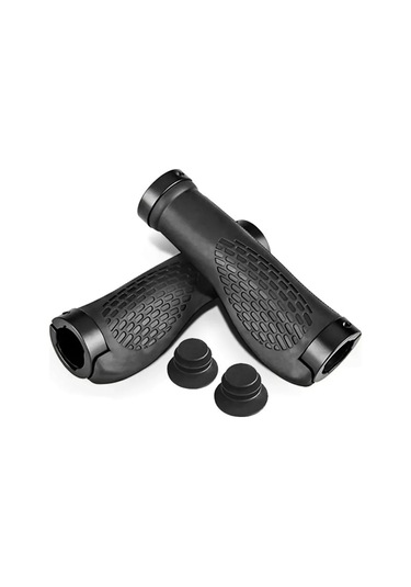 Samdoo Dağ Bisikleti Ergonomik Tutamak, Kauçuk-alüminyum, Kaymazsız, Kol Yorumu Azaltan, 2.2cm Kalibre, Kolay Kurulum Bisiklet Aksesuarı