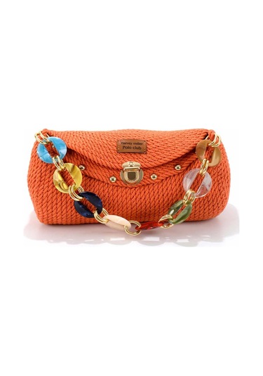 Turuncu Kadın Postacı Çanta C06619613716 Turuncu