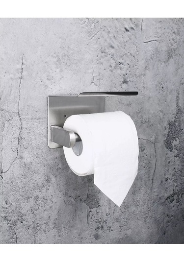 Valemı's Raflı Tuvalet Kağıdı Tutucu 235830941 Krom