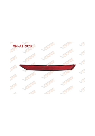 Arka Tampon Reflektörü R Seat Leon 2006-2013-9104163 Uyumlu