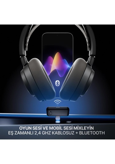 Steelseries Arctis Nova 7p Gen2 Kablosuz Siyah Gaming Kulaklık