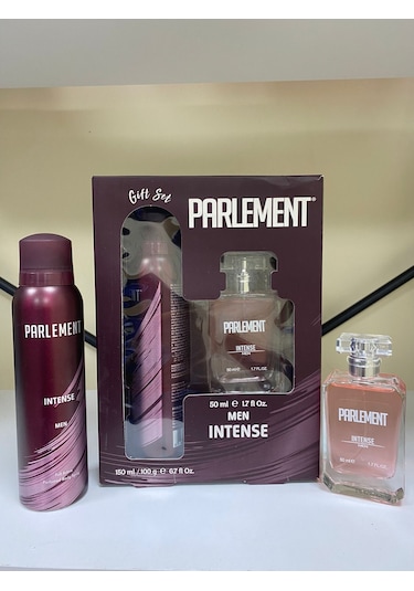 Parlement Intense Erkek Parfüm EDT 50 ML + Intense Erkek Sprey Deodorant 150 ML