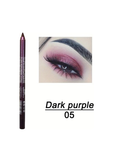 Bulaşmaya Dayanıklı Parlaklık Suya Dayanıklı Eyeliner Kalemi - Uzun Ömürlü, 05 Dark Topaz